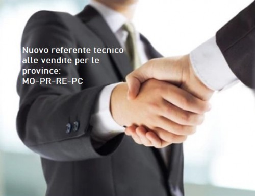 NUOVO Referente tecnico alle vendite (province MO-PR-RE-PC)