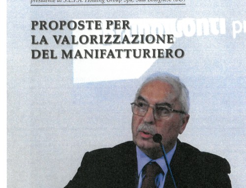 PROPOSTE PER LA VALORIZZAZIONE DEL MANIFATTURIERO